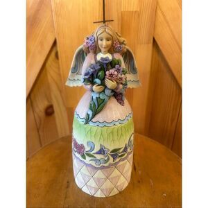 Jim Shore “BOUQUET OF BLESSINGS” Angel with Spring Flowers 4017854 (5719)